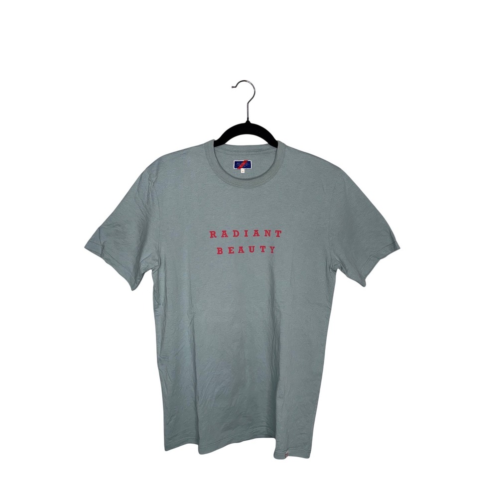 Best Made Co Radiant Beauty Graphic TShirt Men Small Sage Green Excellent Cotton